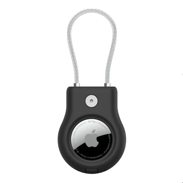 Belkin Secure Holder, AirTag - holder with wire, Black