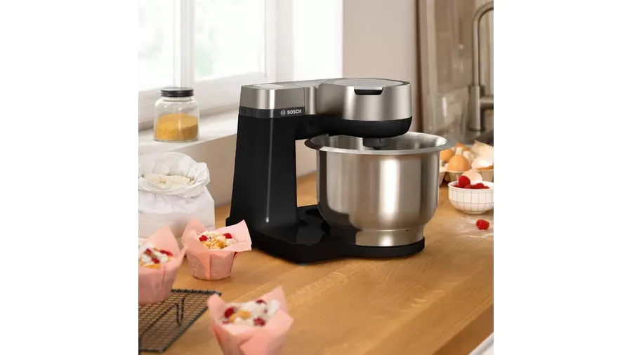 Bosch MUMS2VM00 -yleiskone, 900W, musta/hopea