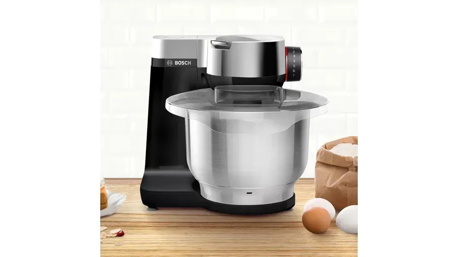 Bosch MUMS2VM00 -yleiskone, 900W, musta/hopea