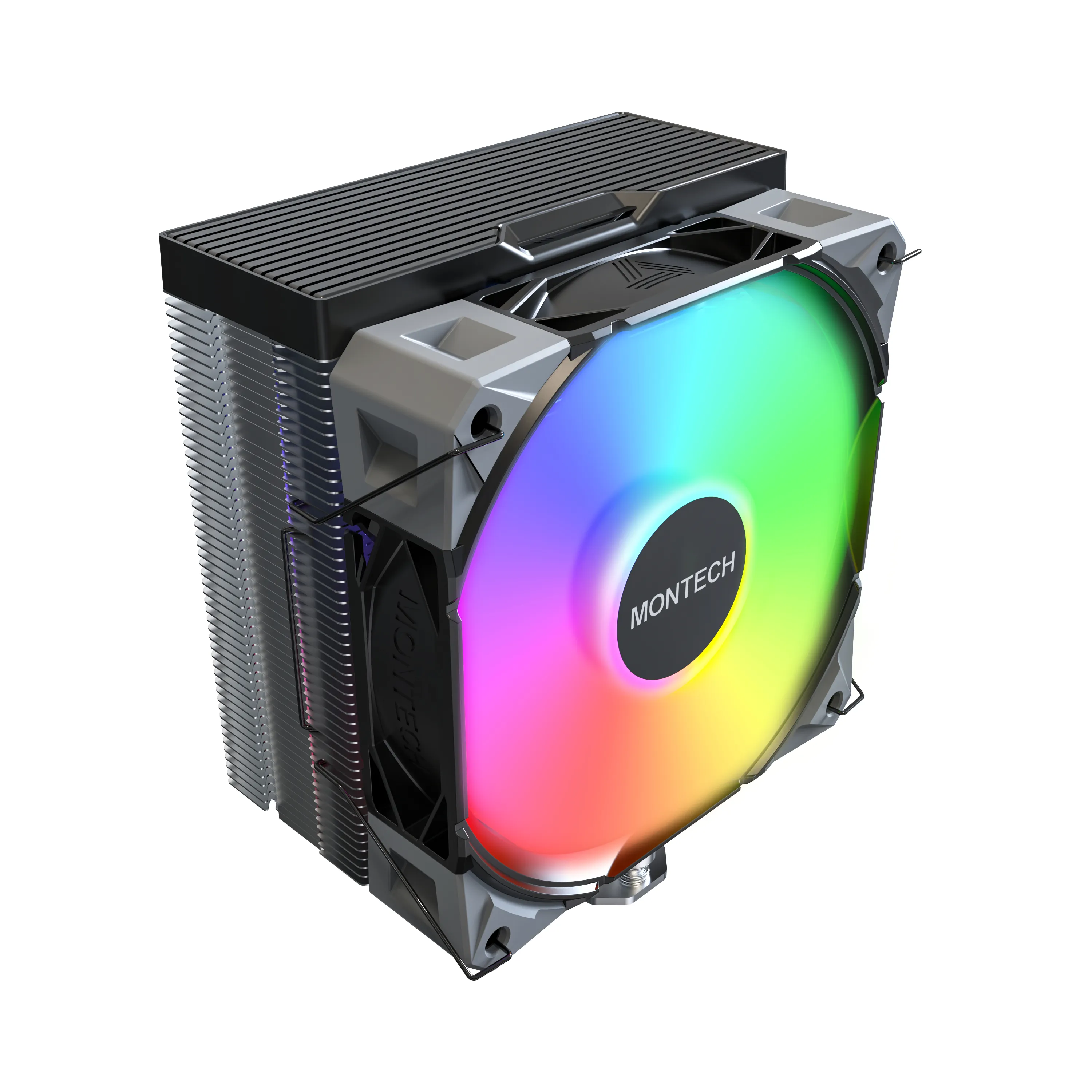 Montech NX400, 120 mm ARGB CPU Cooler, Black