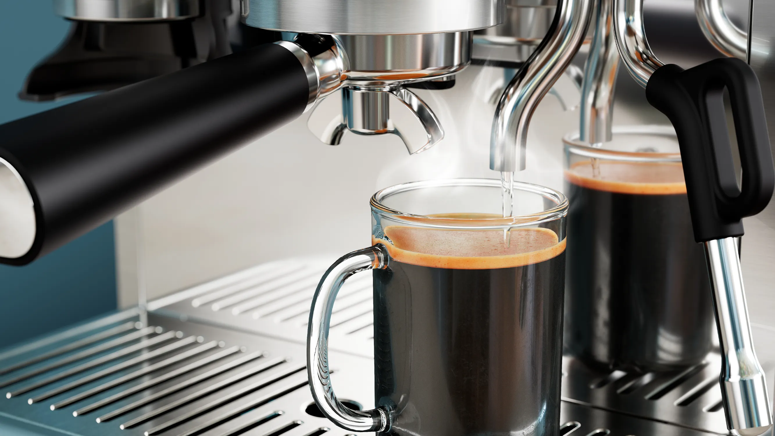 Philips Barista Brew PSA3218/10 manuell espressomaskin, svart