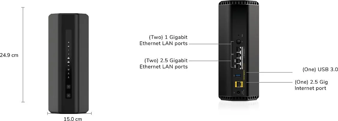 Netgear Nighthawk BE9300 Tri-band Wi-FI 7- router