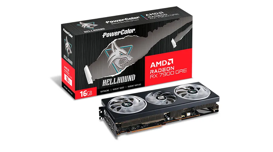 Powercolor Radeon RX 7900 GRE Hellhound 16GB - Graphics card