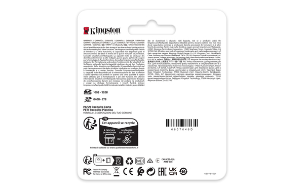 Kingston Canvas React Plus 256GB SDXC - memory card