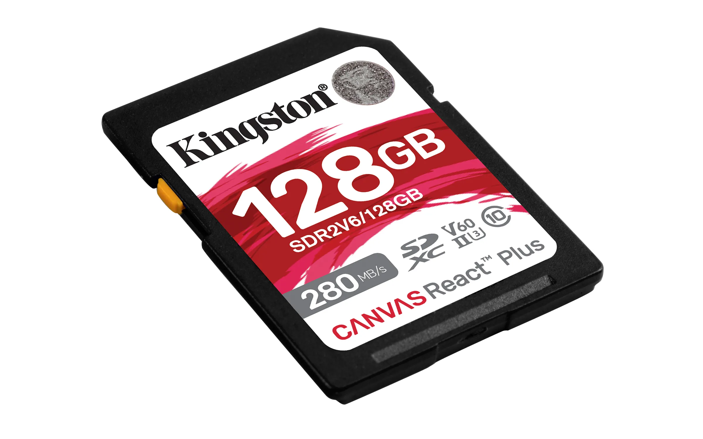 Kingston Canvas React Plus 128GB SDXC - memory card
