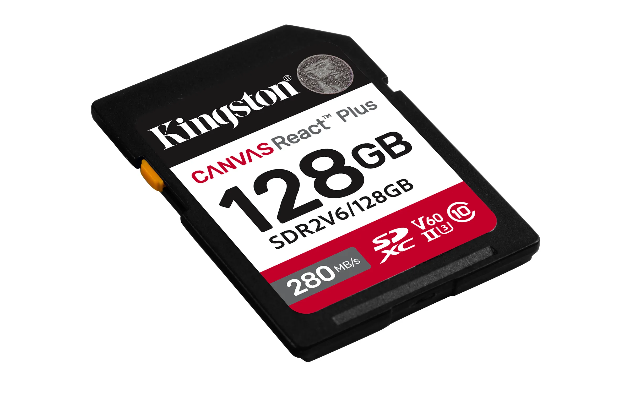 Kingston Canvas React Plus 128GB SDXC - memory card