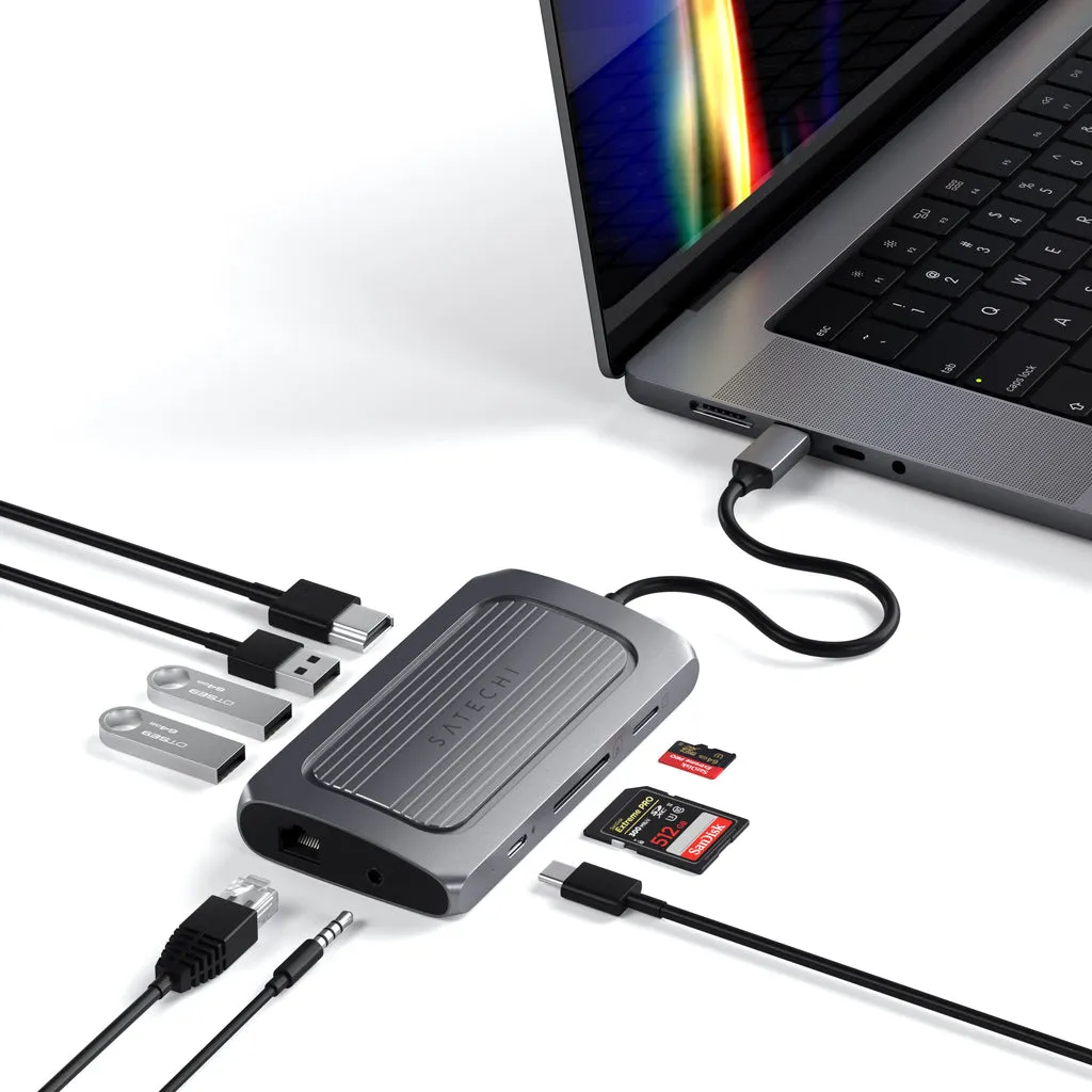 Satechi USB4 Multiport Adapter  8K HDMI