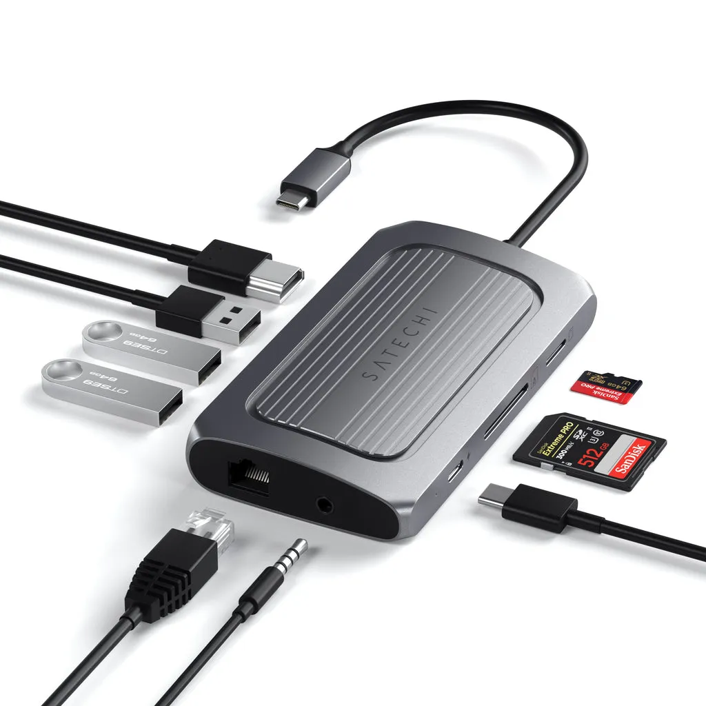 Satechi USB4 Multiport Adapter  8K HDMI