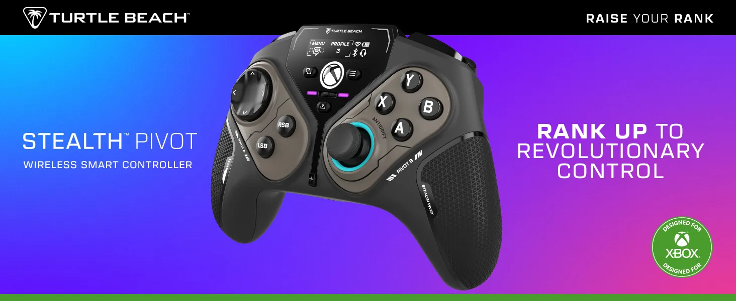 Turtle beach Stealth Pivot - wireless game controller, black
