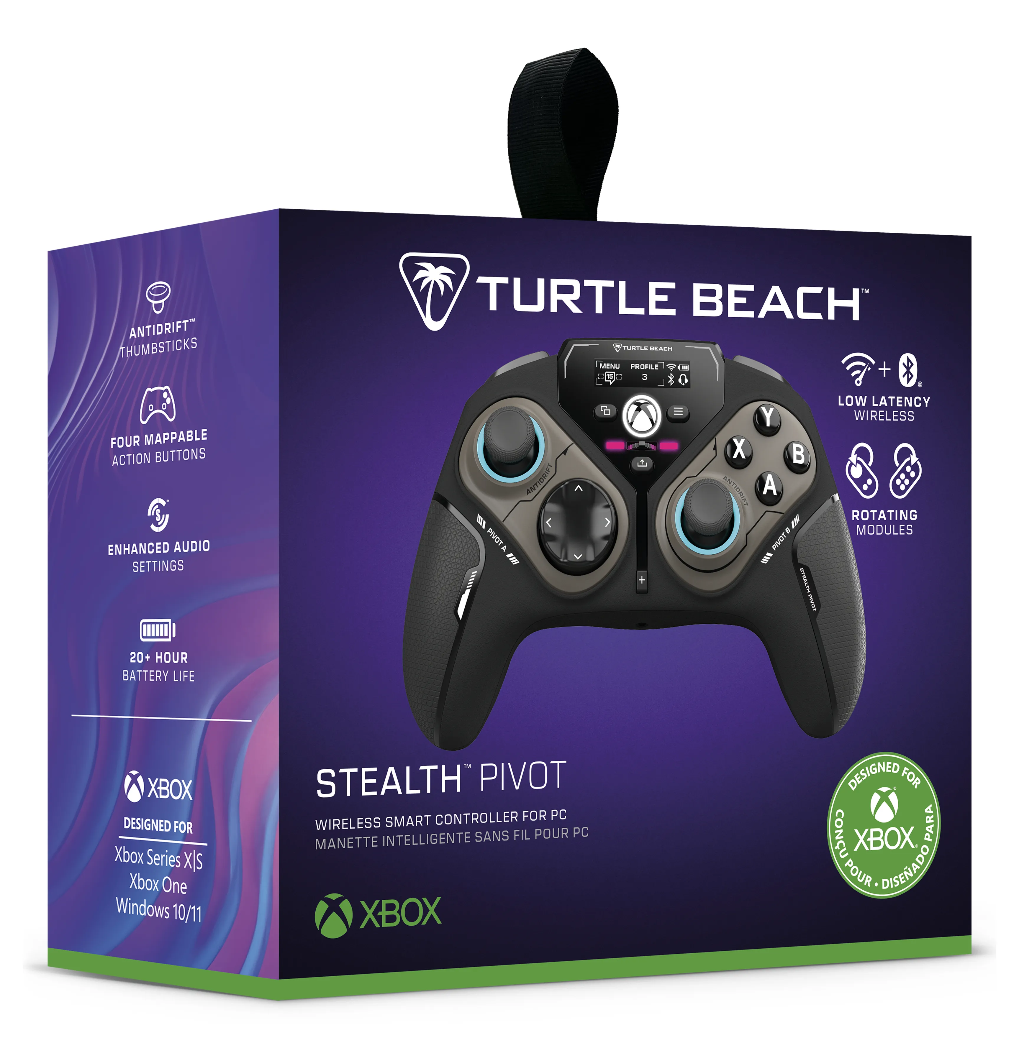 Turtle beach Stealth Pivot - wireless game controller, black