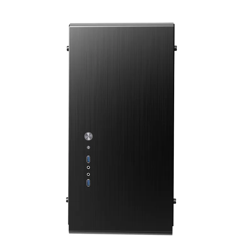 Jonsbo U5S, Tempered Glass - midi case, black