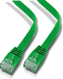 MicroConnect Cat6 U/UTP RJ45 1m Network Cable, Green