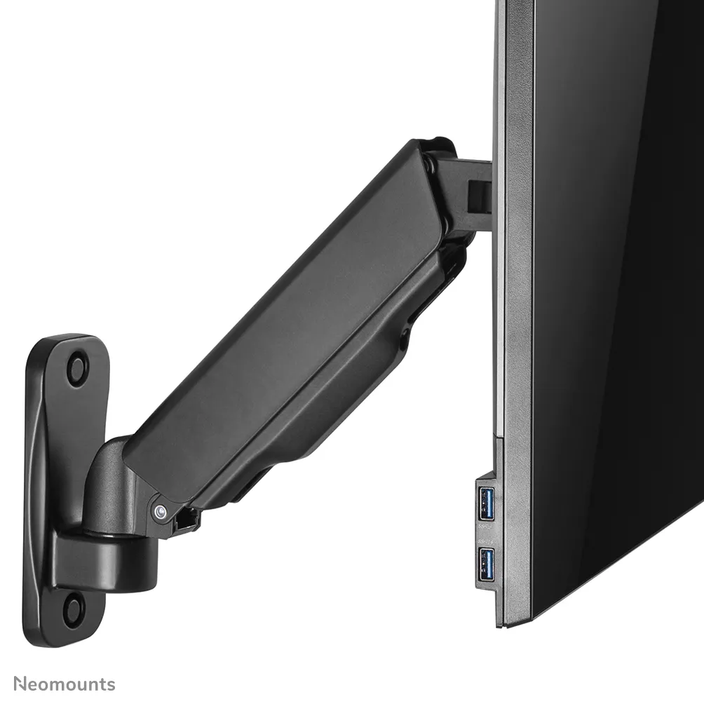 Neomounts By Newstar Gas Spring -sein&auml;kiinnitysteline, musta, 17-32&quot;, 9kg