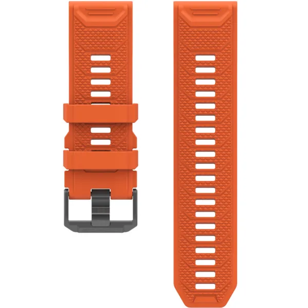 Coros Vertix 2S/2 Silicone Band -silikoniranneke, Koralli