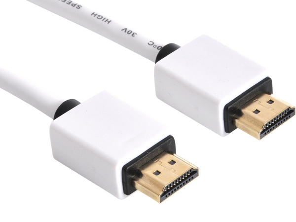 Sandberg Saver HDMI &ndash; HDMI 2.0 - kabel, 3 m, Vit