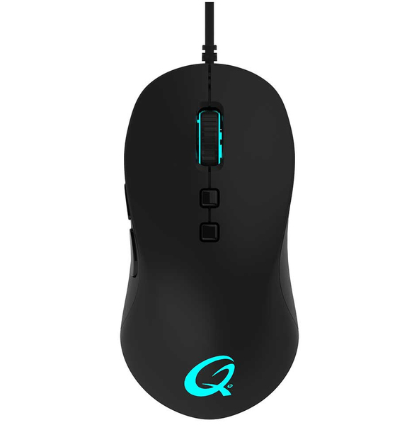 Qpad DX-20 - gaming mus, Svart