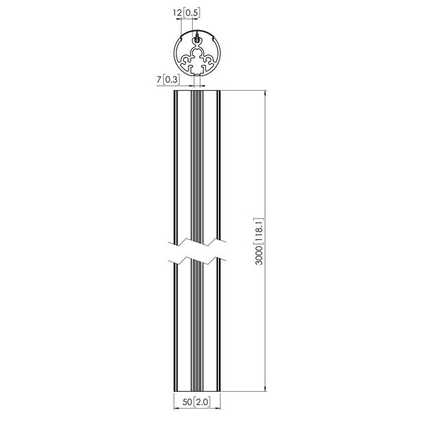 Vogel's Pro PUC 2130 Pole Basic 300cm