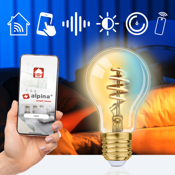 Alpina Smart Bulb Warm/ Cool white E27 5W