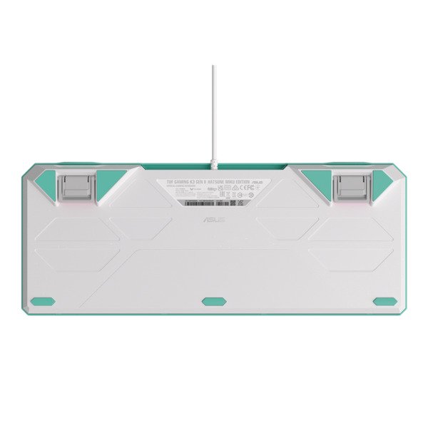 Asus TUF Gaming K3 Gen II Hatsune Miku Edition - speltangentbord