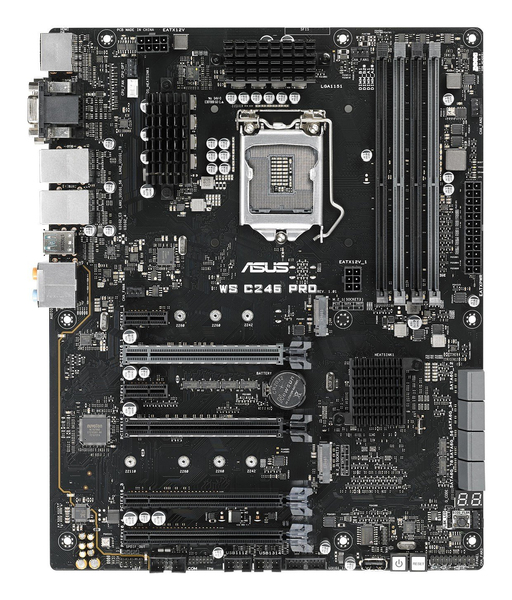 Asus WS C246 PRO, ATX moderkort