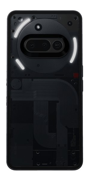 Nothing Phone (3a) 128 Gt -Android-puhelin, Musta