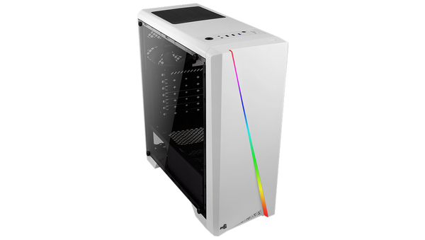 Aerocool Cylon White TG Midtower/Tempered Glass