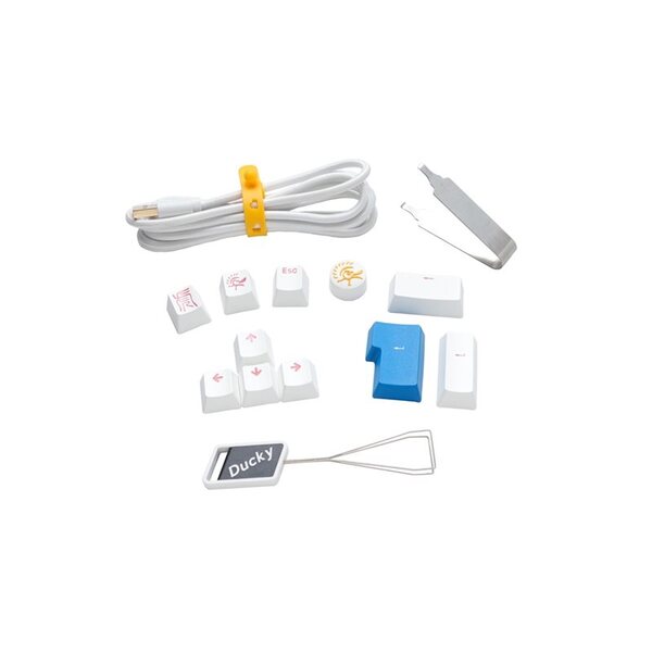 Ducky One 3 - Bon Voyage Nordic - Mini 60% - Cherry Red - gaming keyboard