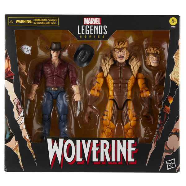 Marvel Legends Dualpack X-Men Sabretooth &amp; Logan