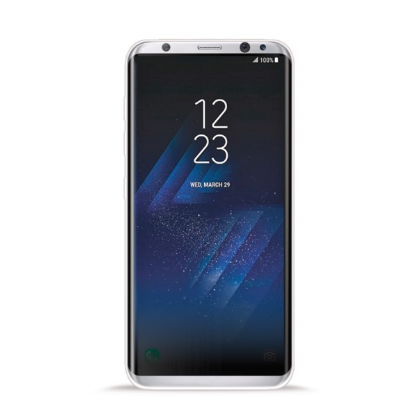Puro Smg Galaxy S8, 0,3 mm paljas suoja, l&auml;pikuultava