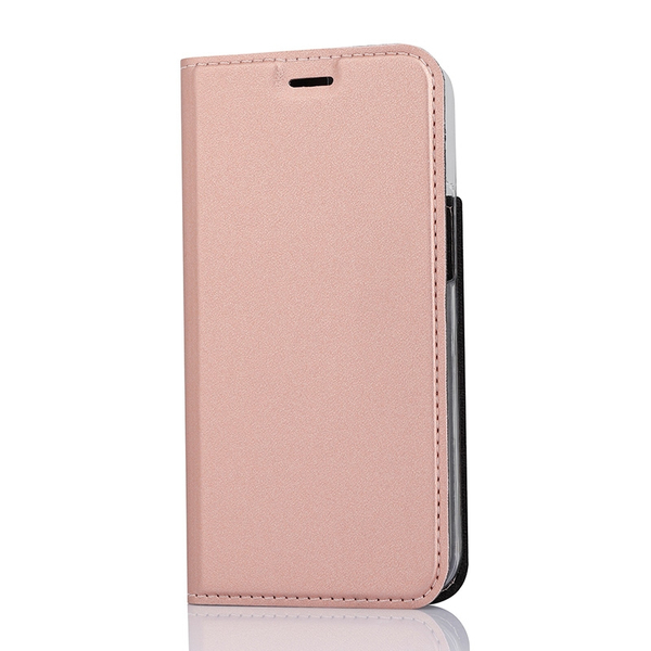 Wave Book Case, iPhone 12 mini - flipfodral, Rose Gold