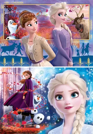 Clementoni Puzzles Kids Frozen 2, 2x60