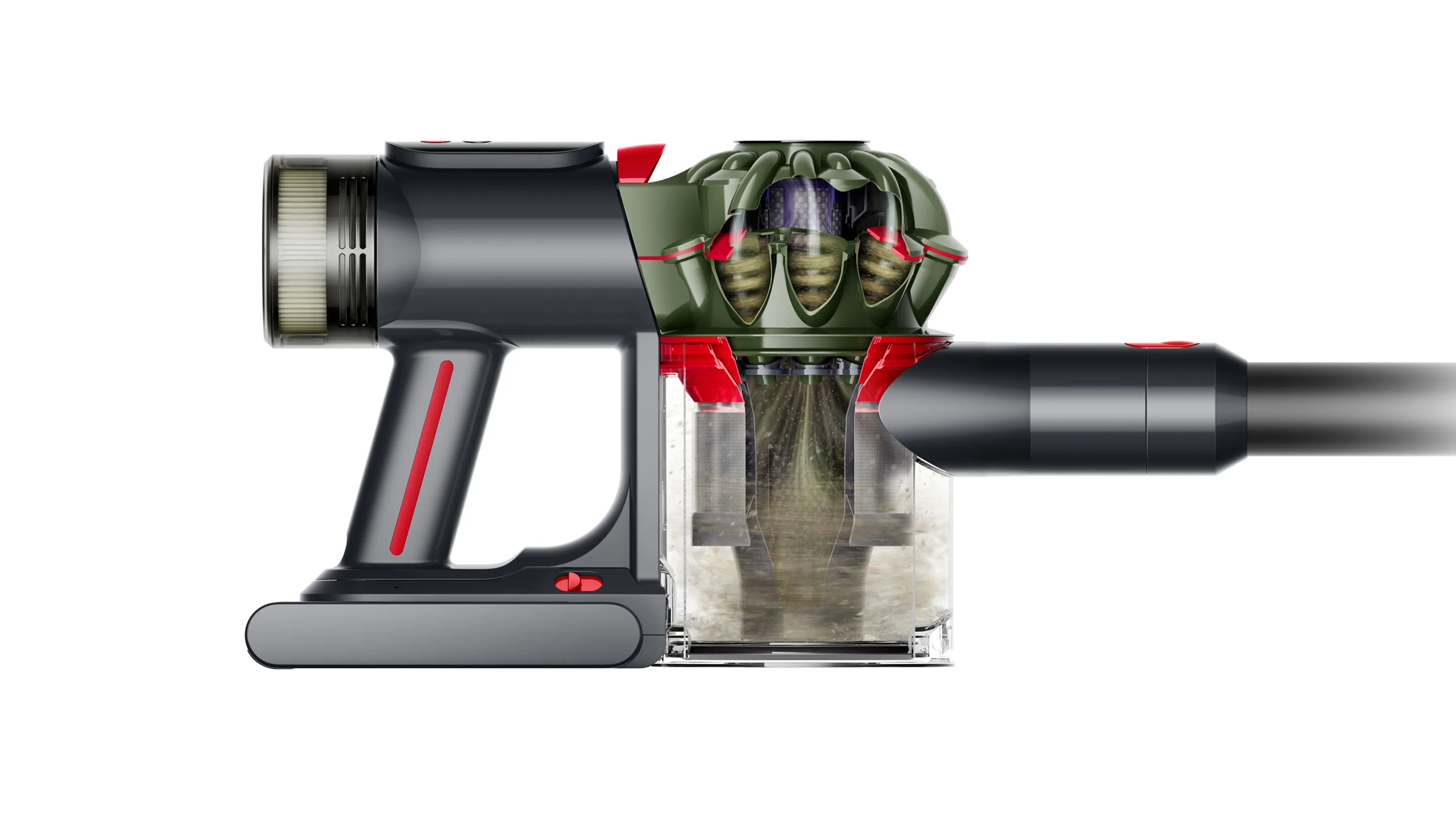 Dyson V8 Cyclone -varsi-imuri 0,54 L 150 AW, musta/vihre&auml;