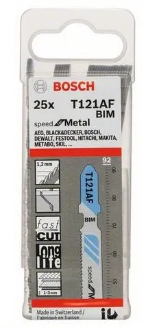 Bosch speed for Metal T 121 AF - stiks