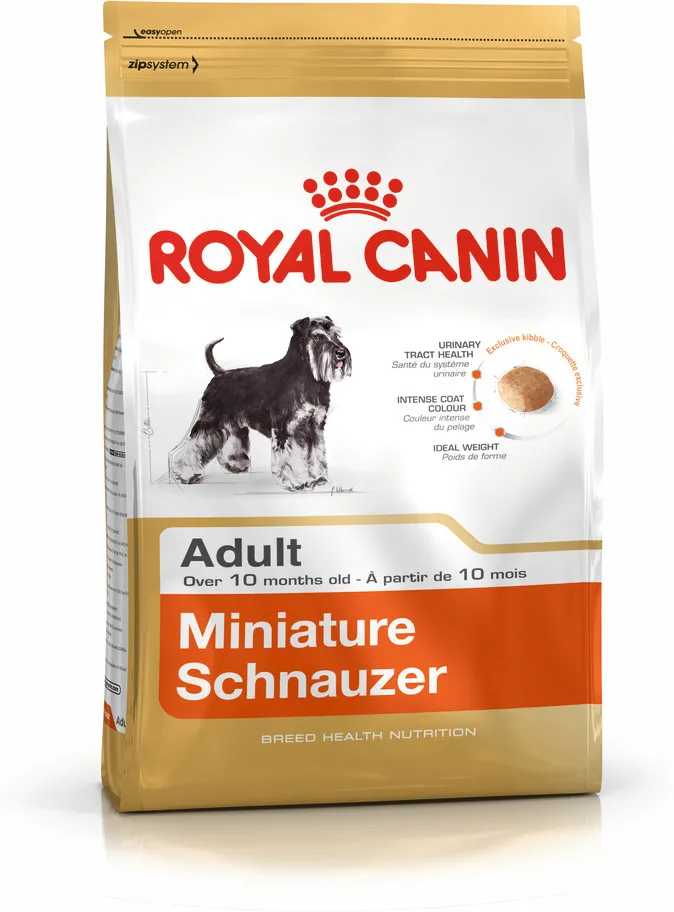 Royal Canin Miniature Schnauzer Adult, Dry food for dogs, 3kg