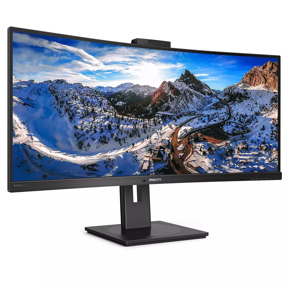 Philips P Line 346P1CRH 34&quot; UWQHD, VA - curved sk&auml;rm