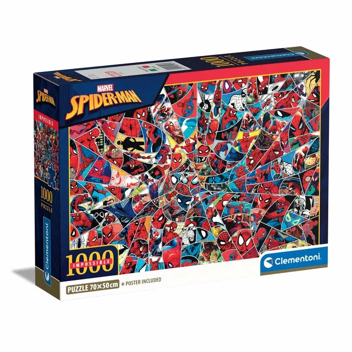 Clementoni  Impossible Spider-Man - puzzle, 1000pcs.