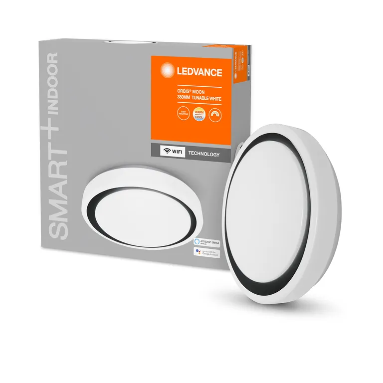 Ledvance SMART+ Orbis Moon 15W/2700-6500 380mm bk WiFi - C