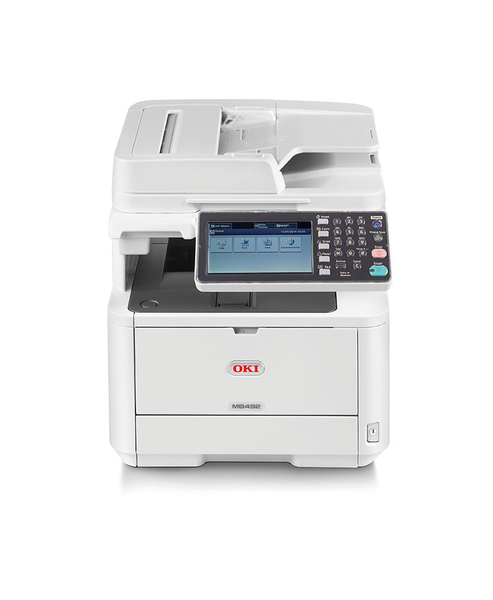 OKI MB492dn Duplex, LAN/A4 - LED mono printer