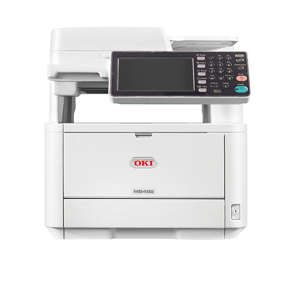 OKI MB492dn Duplex, LAN/A4 - LED mono printer