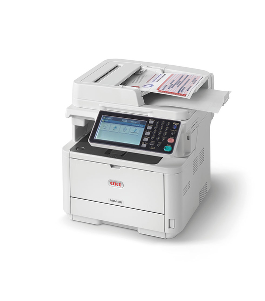 OKI MB492dn Duplex, LAN/A4 - LED mono printer