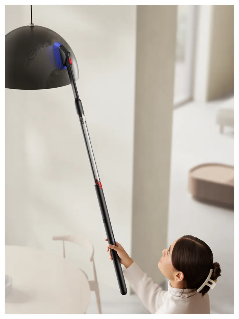 Dyson PencilVac Fluffycones 0.8L 21V Bagless Cordless Stick vacuum cleaner, Black/Grey