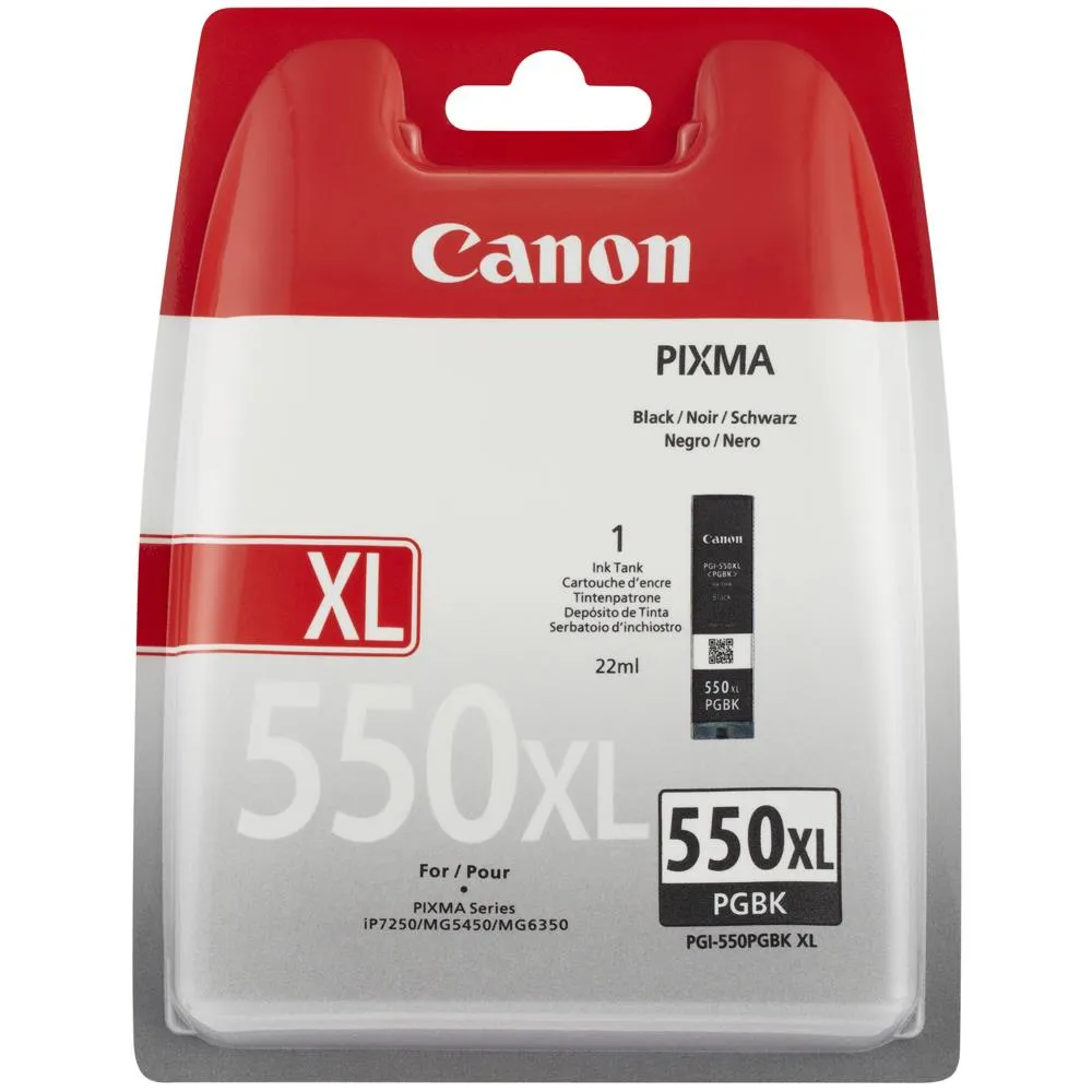 CANON PGI-550XL PGBK ink black blister with security