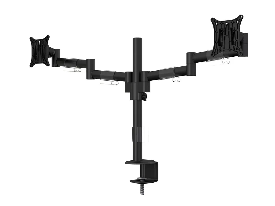 Multibrackets M VESA Deskmount Officeline Dual, -näyttövarsi, musta, 15"-30", 16kg