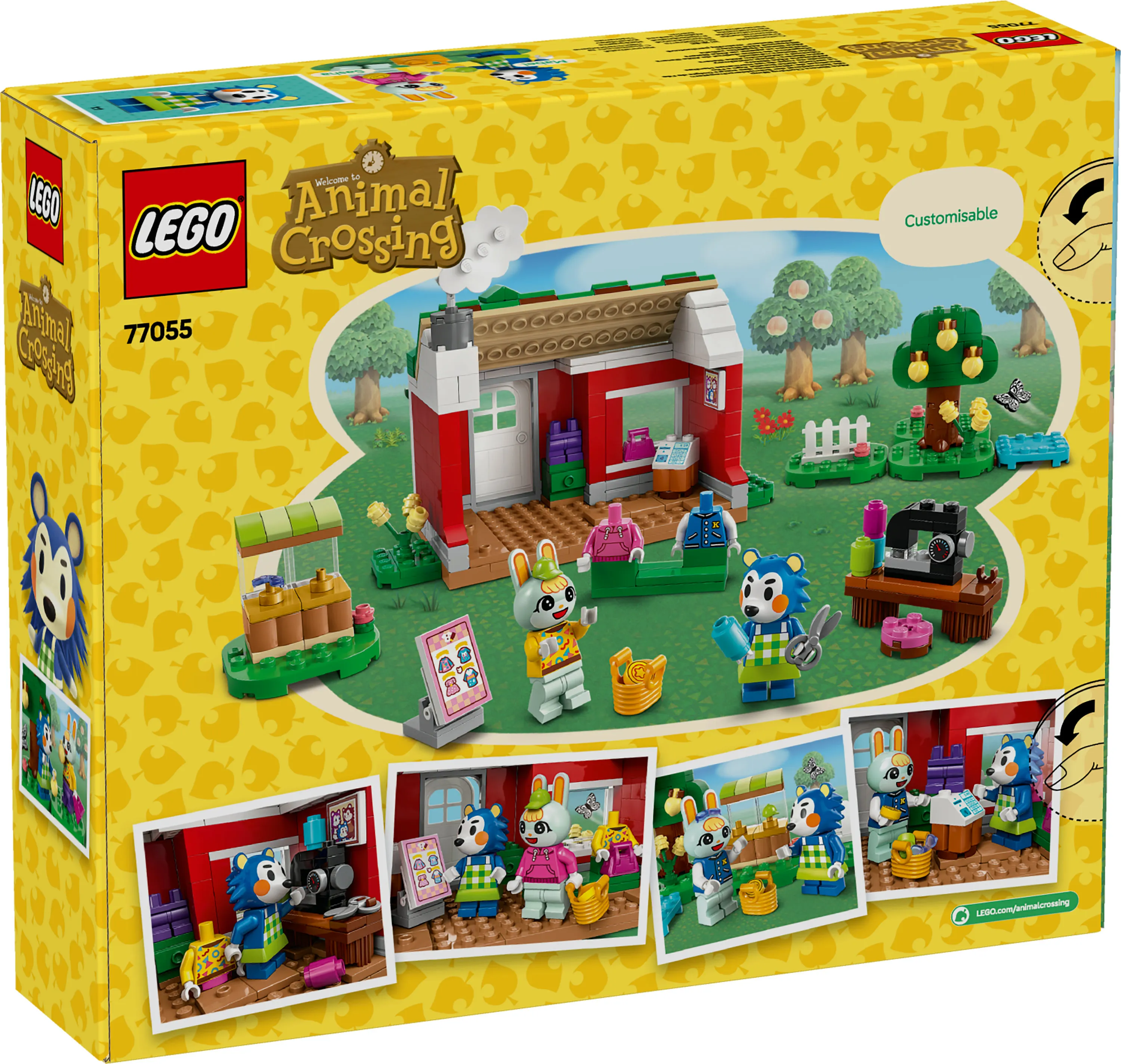 LEGO Animal Crossing Able Sisters' Clothing Shop 77055