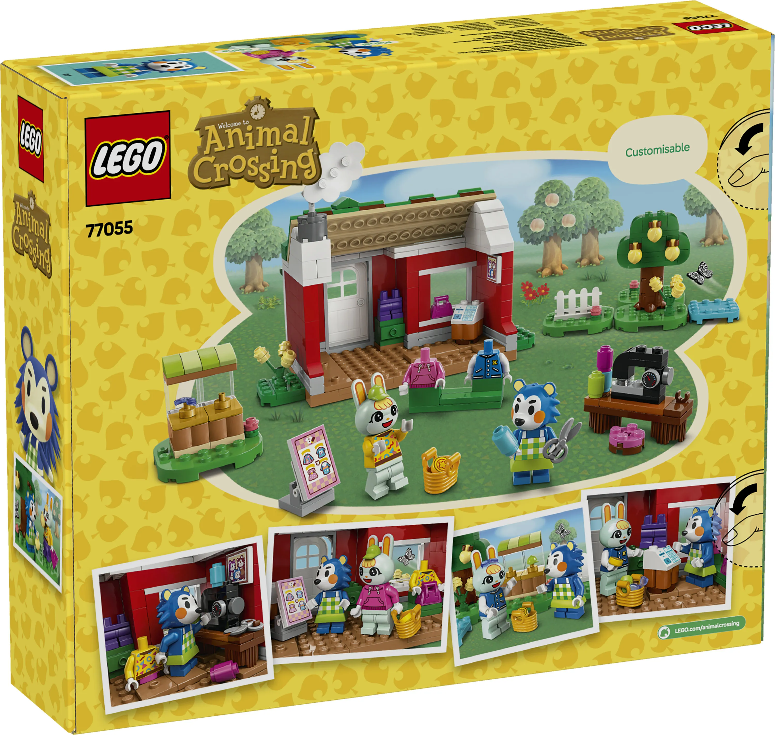 LEGO Animal Crossing Able Sisters' Clothing Shop 77055