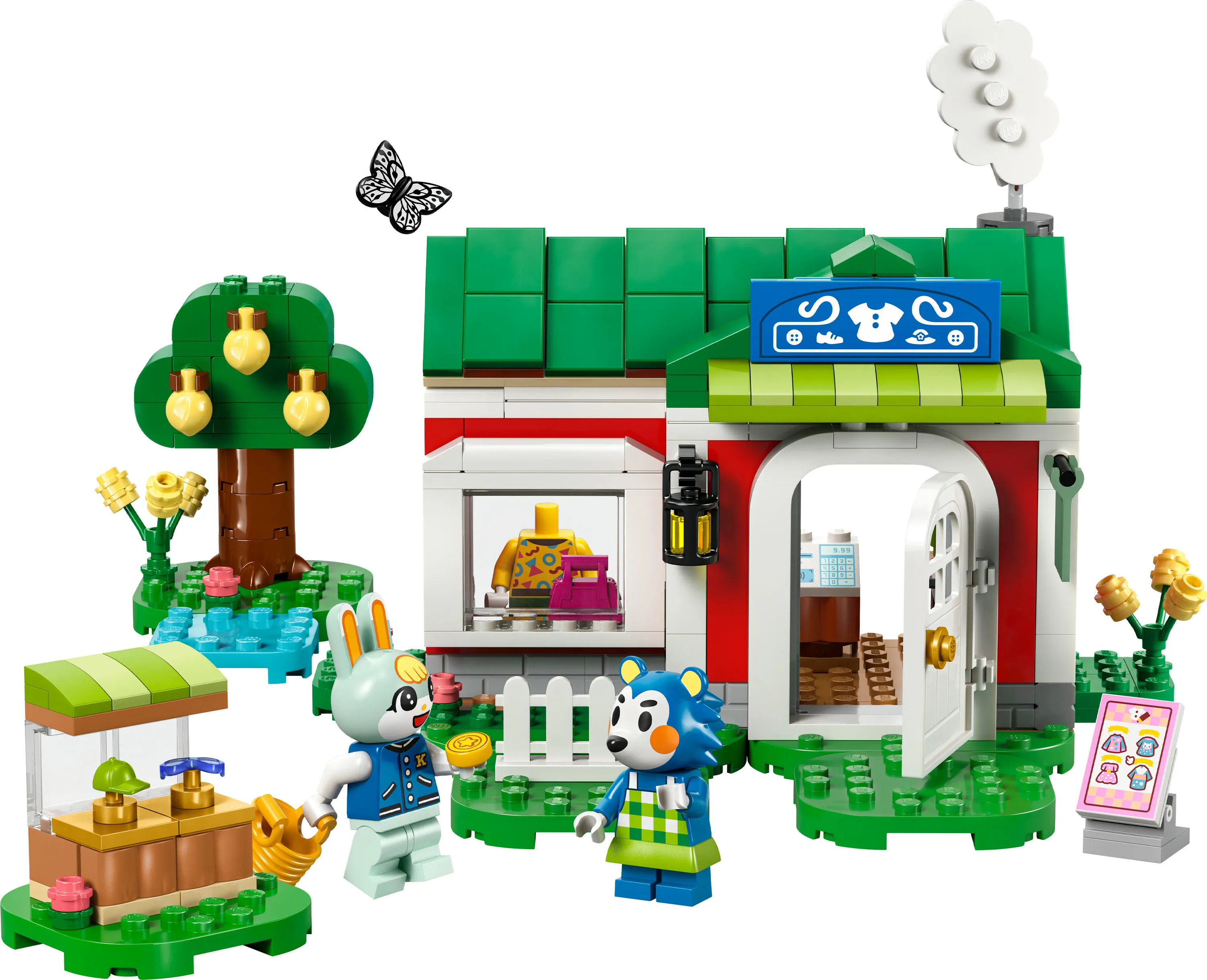 LEGO Animal Crossing Able Sisters' Clothing Shop 77055