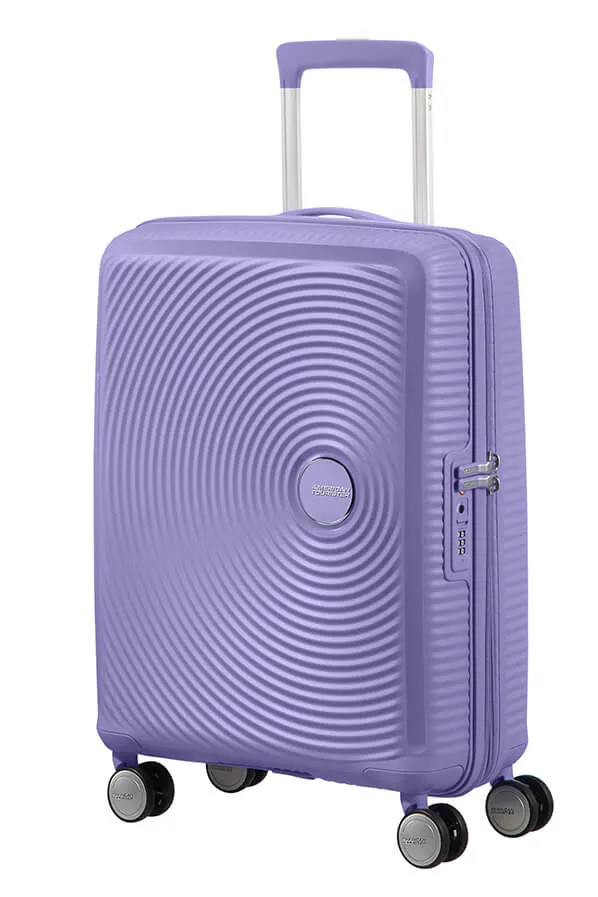 American Tourister Soundbox Expandable 55 cm Luggage, Lavender