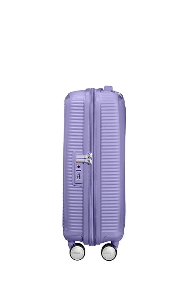 American Tourister Soundbox Expandable 55 cm Luggage, Lavender