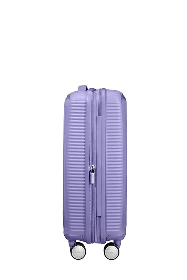 American Tourister Soundbox Expandable 55 cm Luggage, Lavender