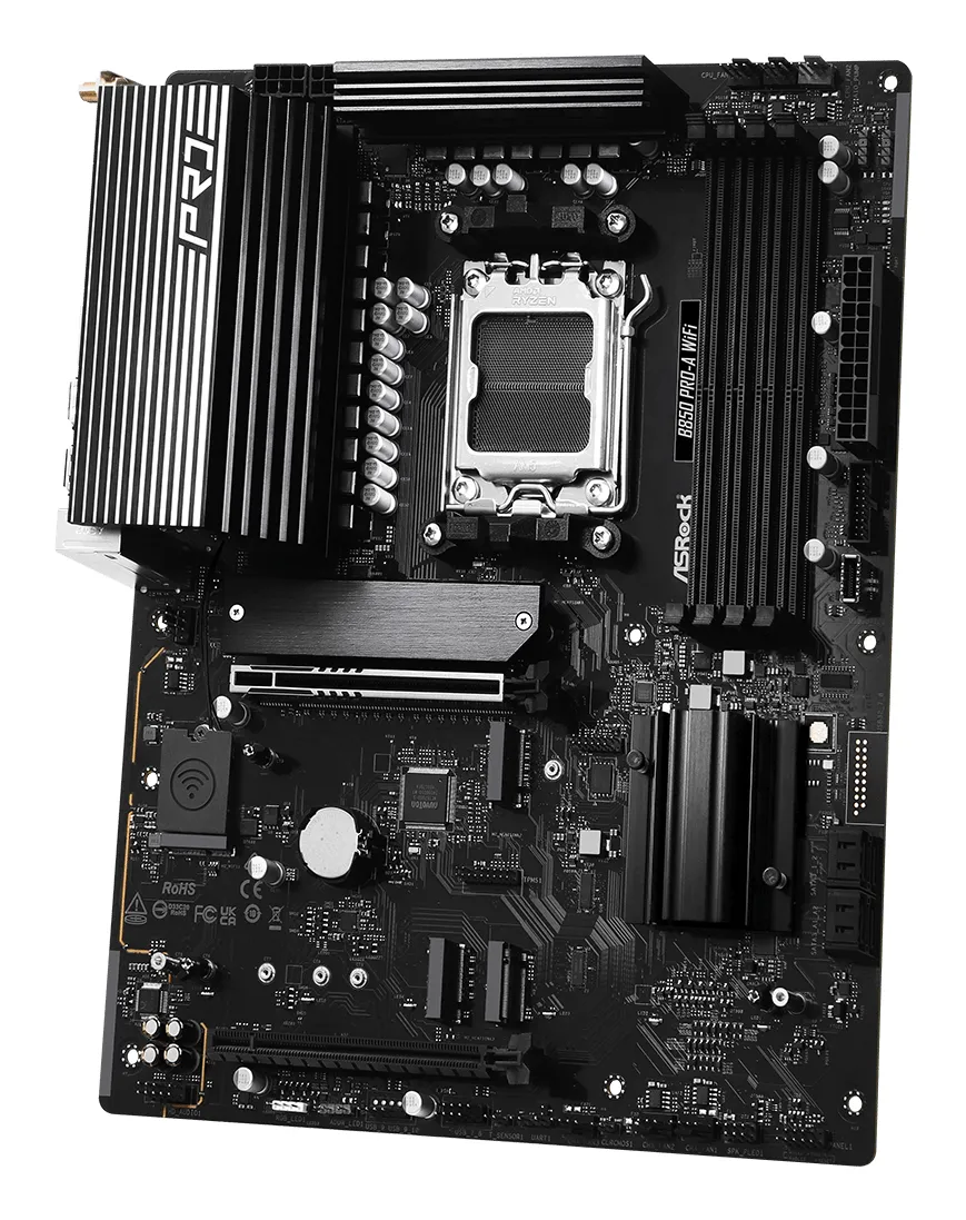 ASRock B850 Pro-A WiFi AM5 ATX -emolevy